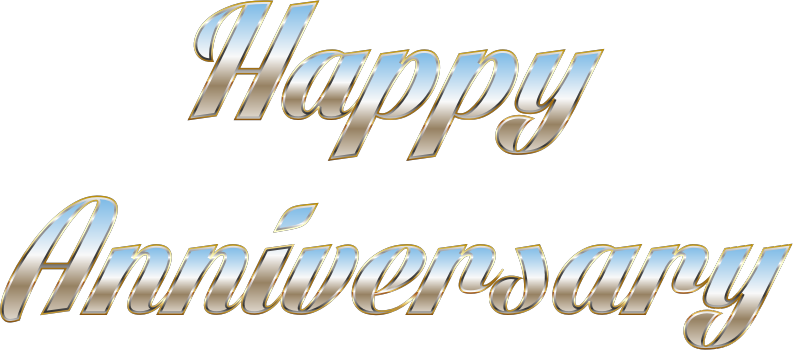 Happy Anniversary Background PNG PNG with transparent background