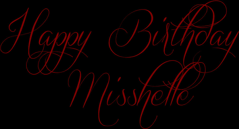 Elegant Happy Birthday Script Font