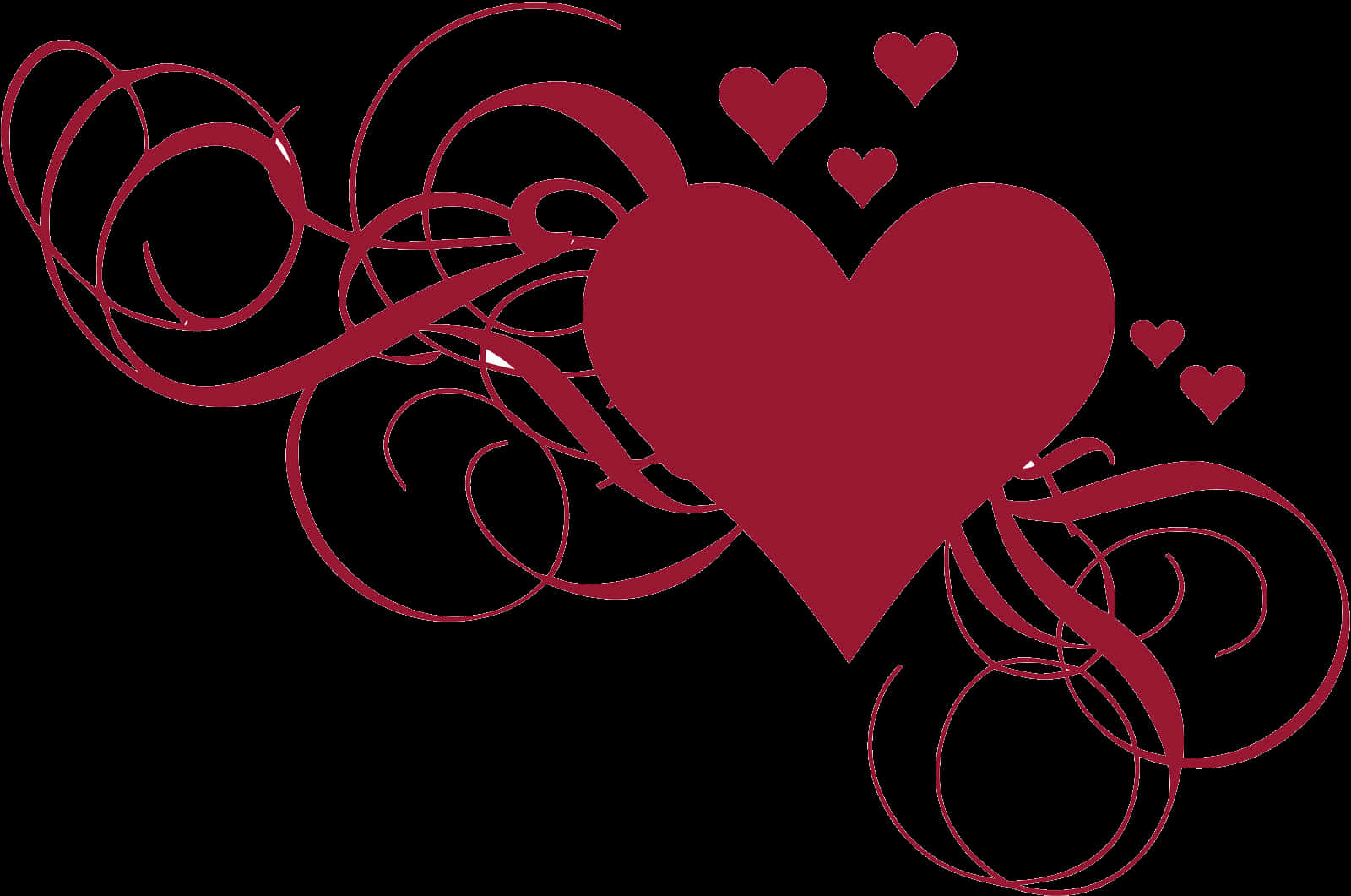 Elegant Heart Clipart Design