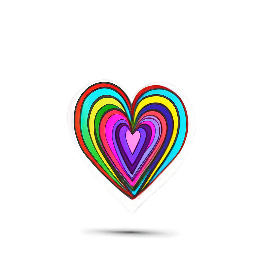 Elegant Heart Doodle Png Lop87