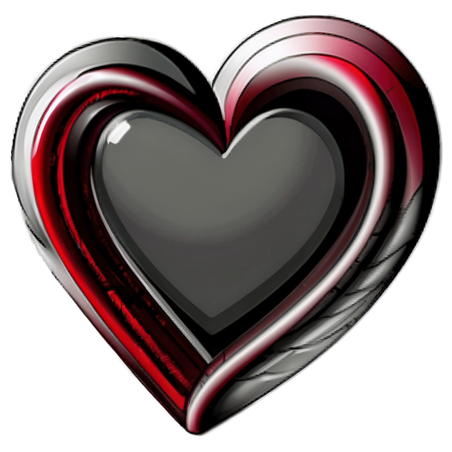 Elegant Heart Drawing Png Nlr88