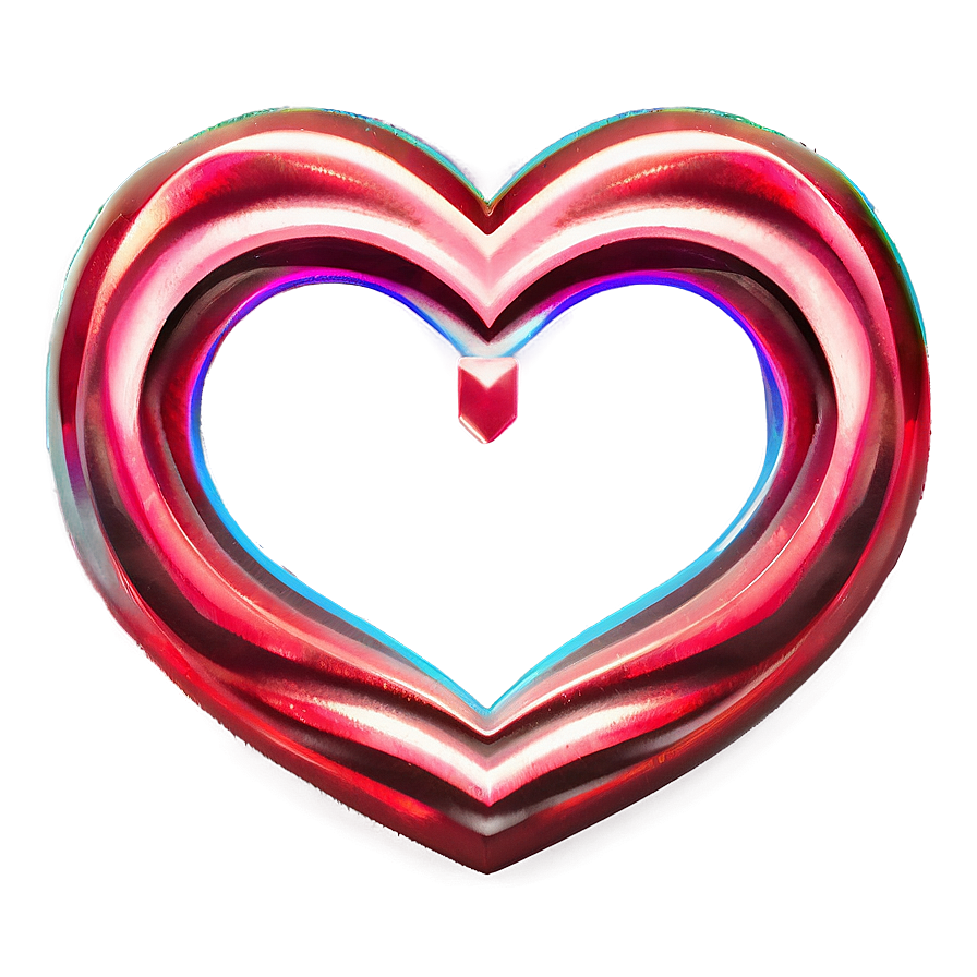 Elegant Heart Outline PNG dkn29 PNG image with a transparent background, free high-resolution download