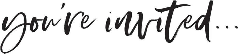 You're Invited 2 - You Are Invited Png, Transparent Png PNG with transparent background