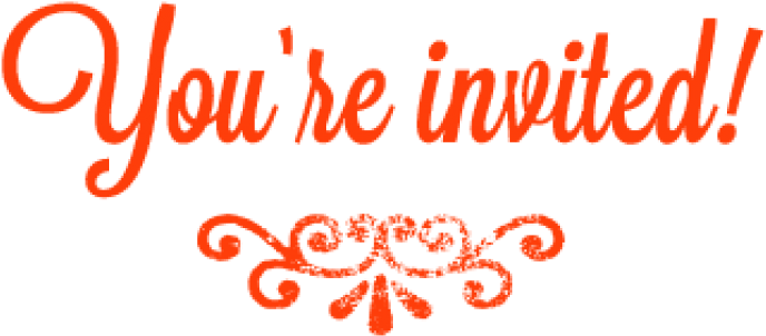 Your Invited Png 3 » Png Image - You Are Invited Png, Transparent Png PNG with transparent background