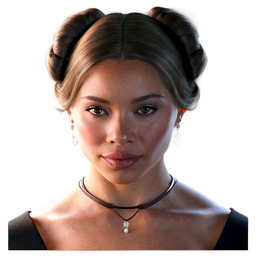 Elegant Lady Portrait PNG 06232024 PNG with transparent background