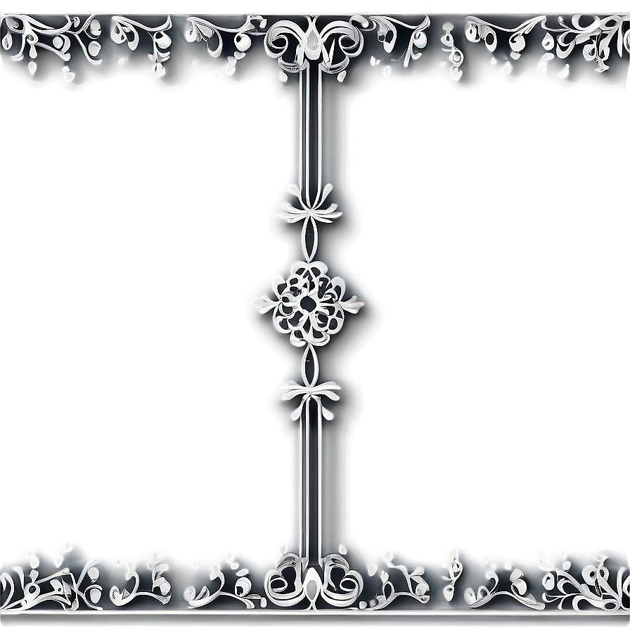 Elegant Line Border Design Png Nyv97