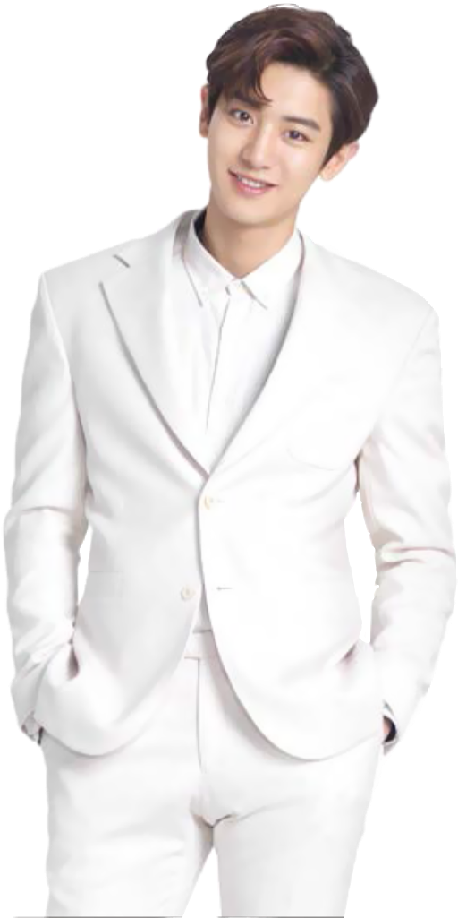 Elegant Manin White Suit