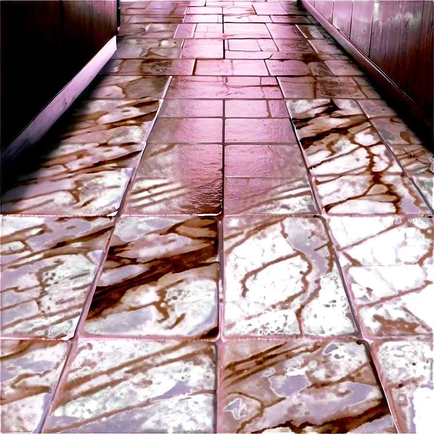 Elegant Marble Tile Floor Png 06202024