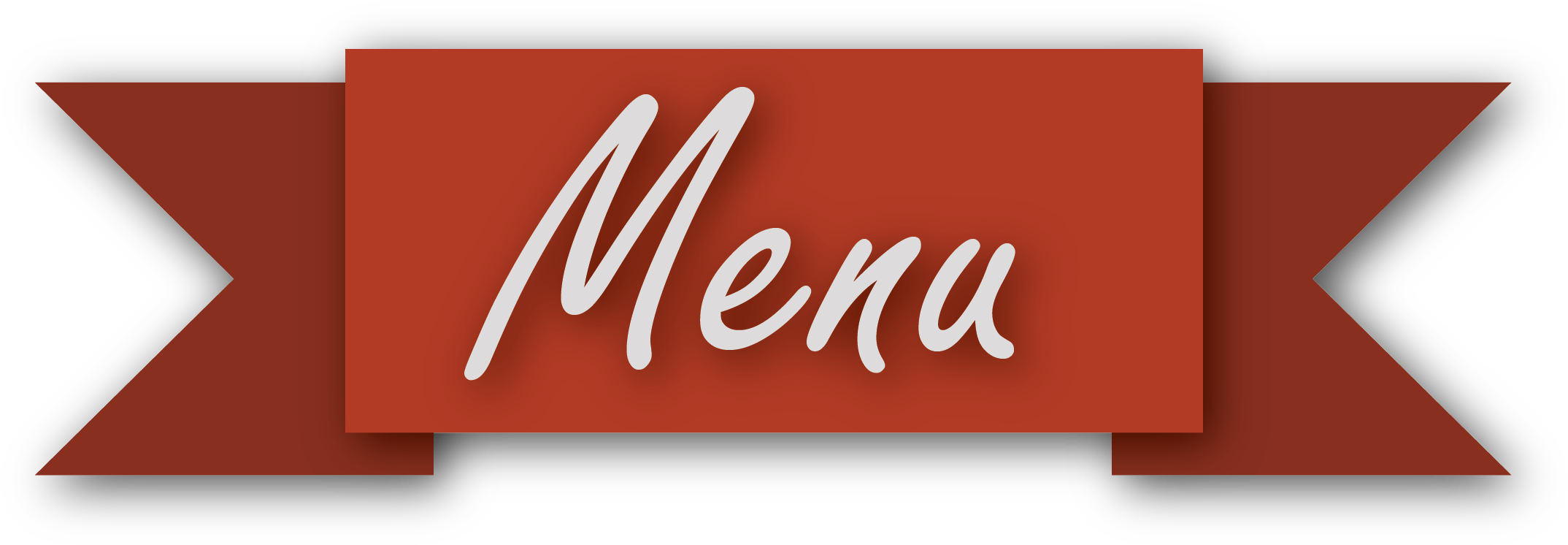 Elegant Menu Sign