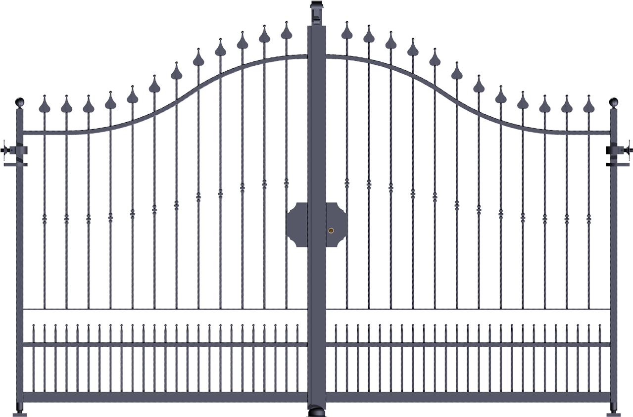 Gate Door Png - Fence Gate Png, Transparent Png PNG with transparent background