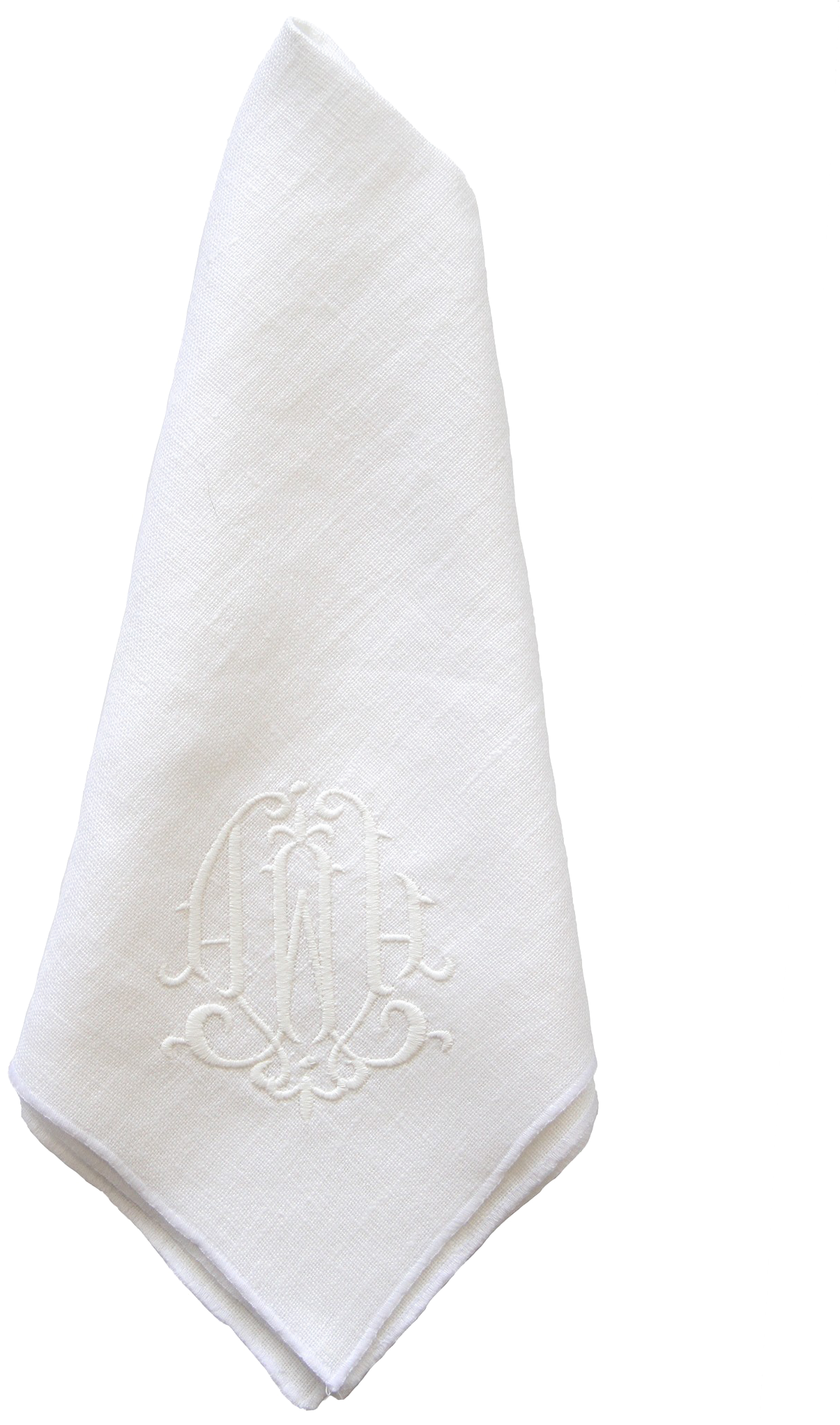 Elegant Monogrammed Napkin