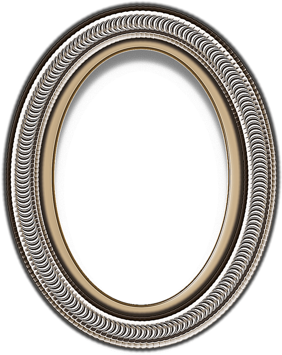 Elegant Oval Frame Design