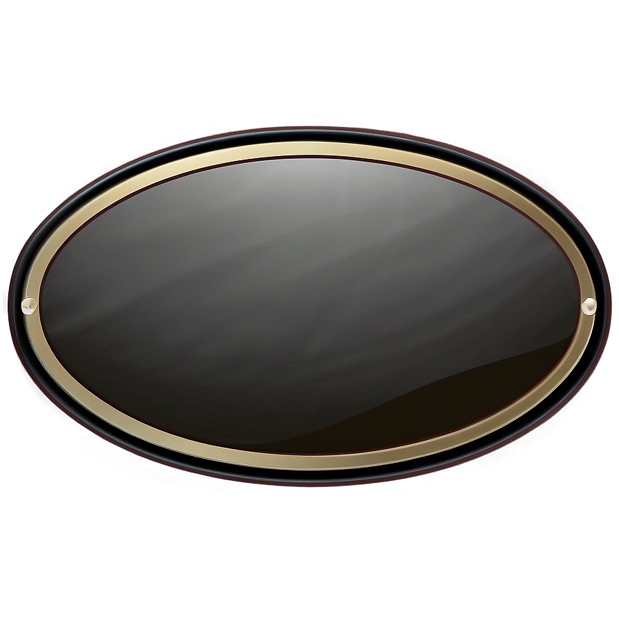 Elegant Oval Tag PNG owi PNG image with a transparent background, free high-resolution download