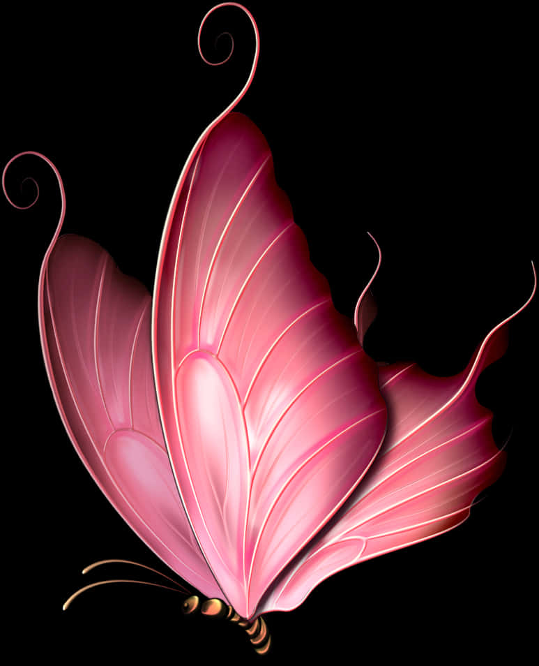Butterfly Pink Elements Purple Of Pattern,cartoon Insect - Pink Butterfly Images Png, Transparent Png PNG image with a transparent background, free high-resolution download