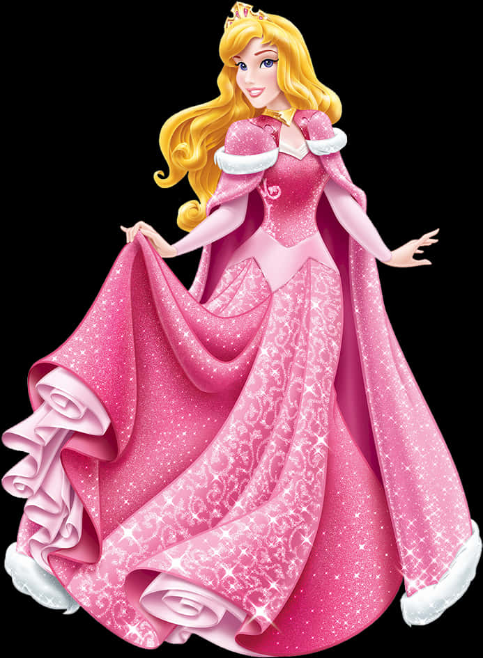 Elegant Pink Disney Princess