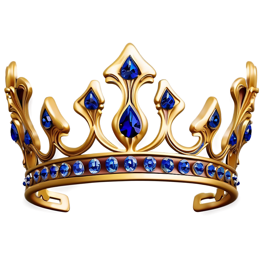 Elegant Princess Crown Design PNG rua PNG image with a transparent background, free high-resolution download