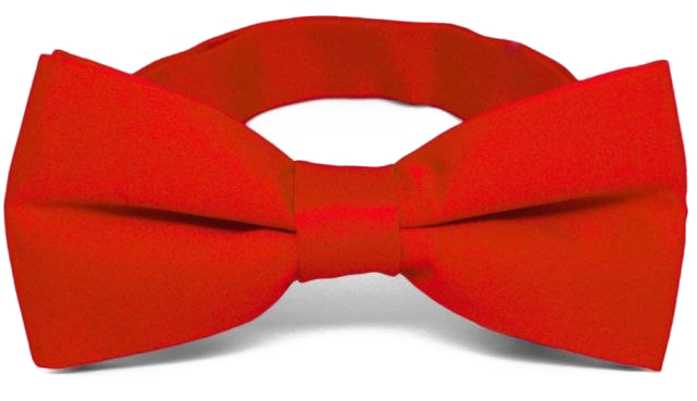 Elegant Red Bow Tie