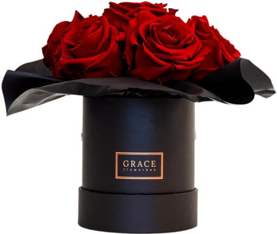 Red Bouquet - Red And Black Flowers Bouquet Png, Transparent Png PNG with transparent background
