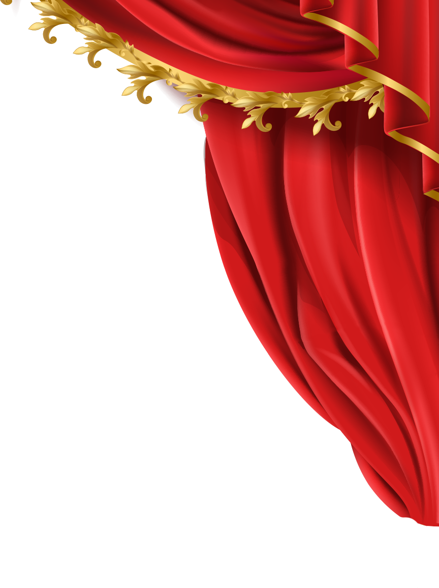 Gold-bar Curtain Curtain Curtain - Theater Curtain, HD Png Download PNG with transparent background