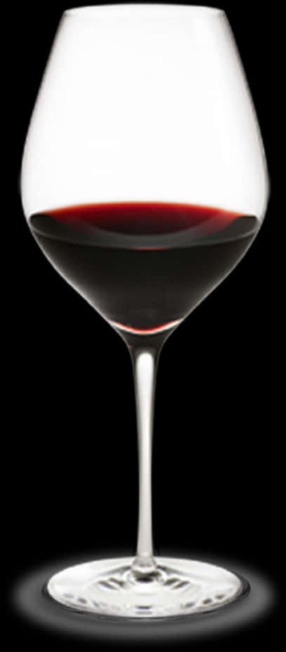 Elegant Red Wine Glass