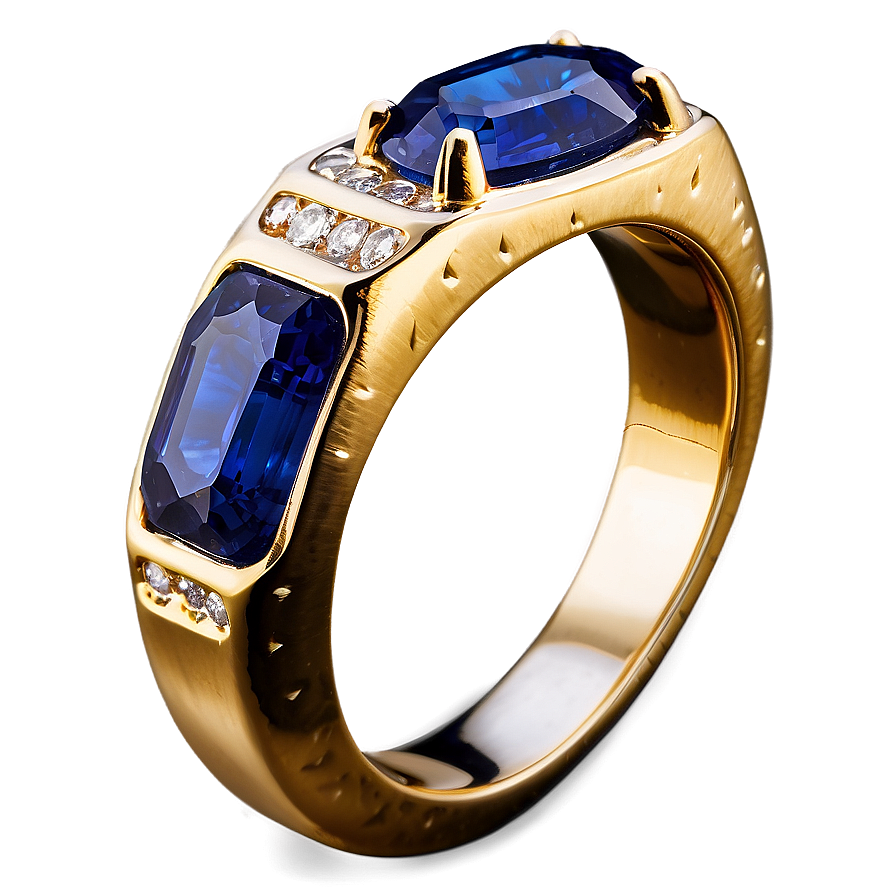 Elegant Sapphire Ring Png 06252024