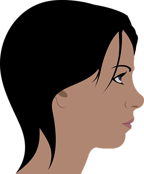 Elegant Silhouette Profile