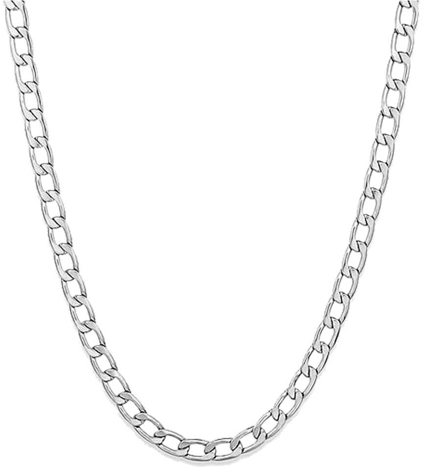 Elegant Silver Chain Necklace