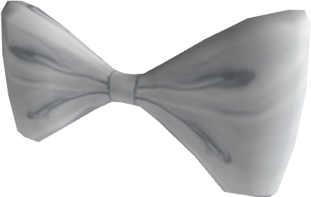 Fancy White Bow Tie - Satin, HD Png Download PNG image with a transparent background, free high-resolution download
