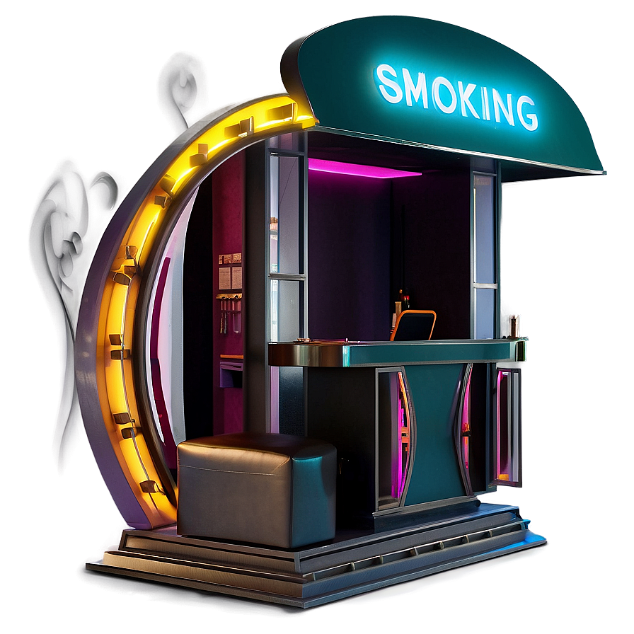 Elegant Smoking Lounge PNG 11 PNG with transparent background