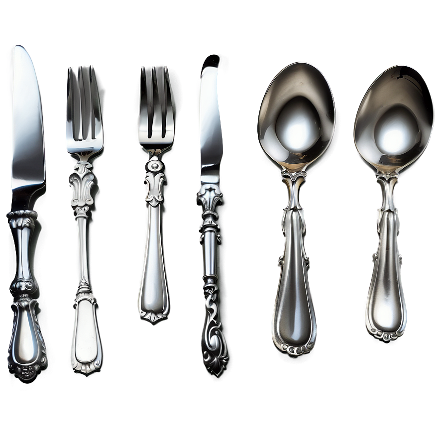 Elegant Spoon And Fork Png 82