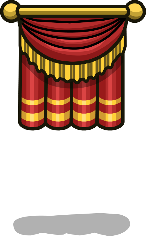 Pin Stage Curtain Clipart - Curtain Clipart Png, Transparent Png PNG with transparent background