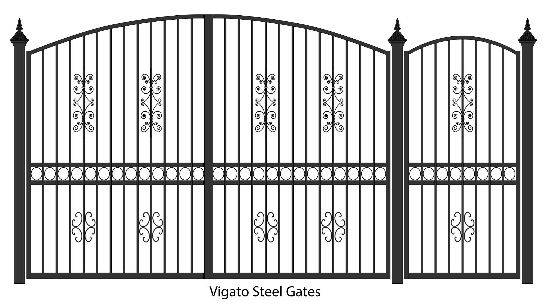Fancy Gate PNG Transparent Image PNG with transparent background