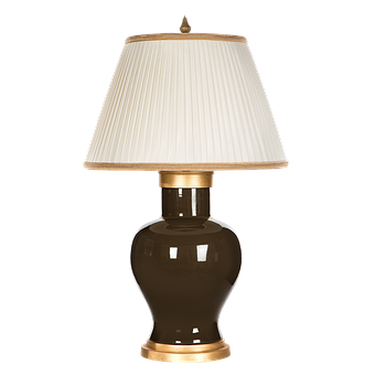 Elegant Table Lamp Design PNG with transparent background