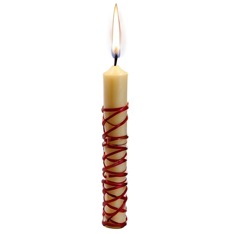 Elegant Taper Candle PNG 36 PNG with transparent background