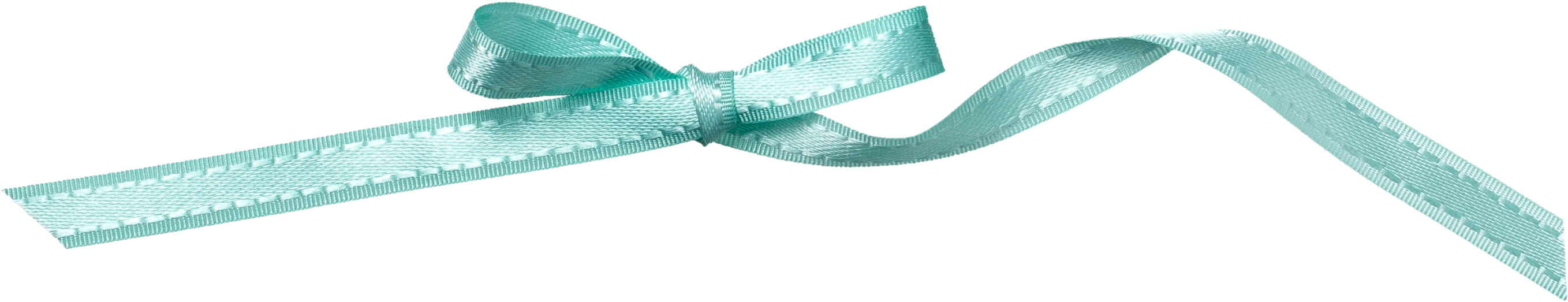 Elegant Turquoise Satin Ribbon