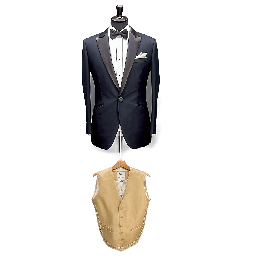 Elegant Tuxedo Design PNG qbl PNG with transparent background
