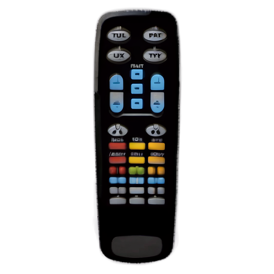 Elegant Tv Remote Silhouette Png Vme48