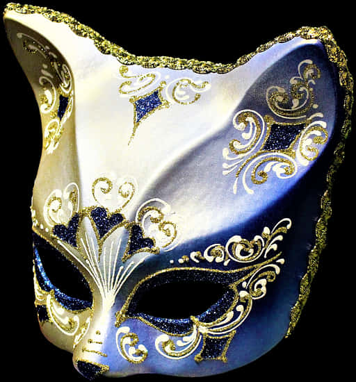 Elegant Venetian Mask Design