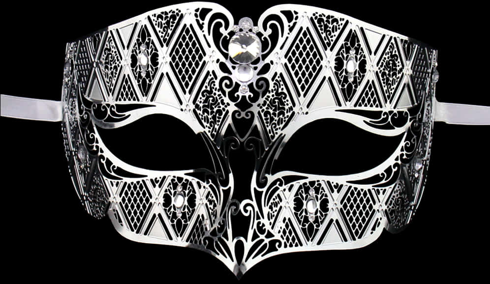 Elegant Venetian Mask Design