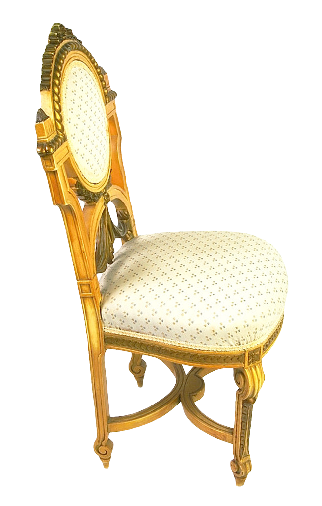 Elegant Vintage Chair.png PNG with transparent background