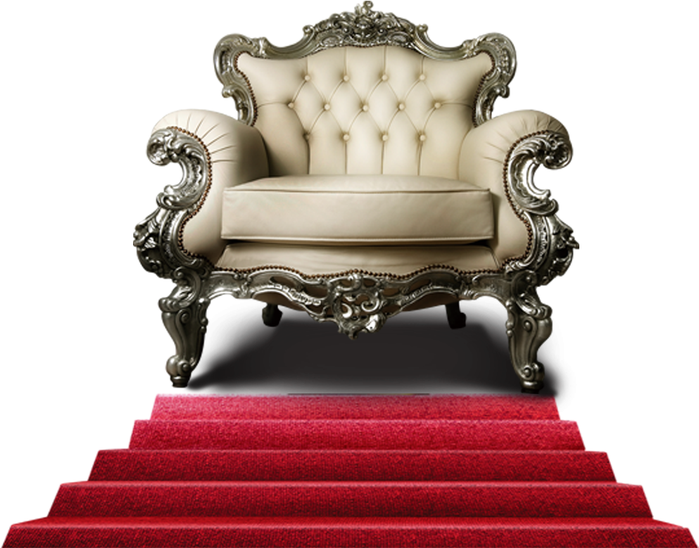 Elegant Vintage Chairon Red Carpet