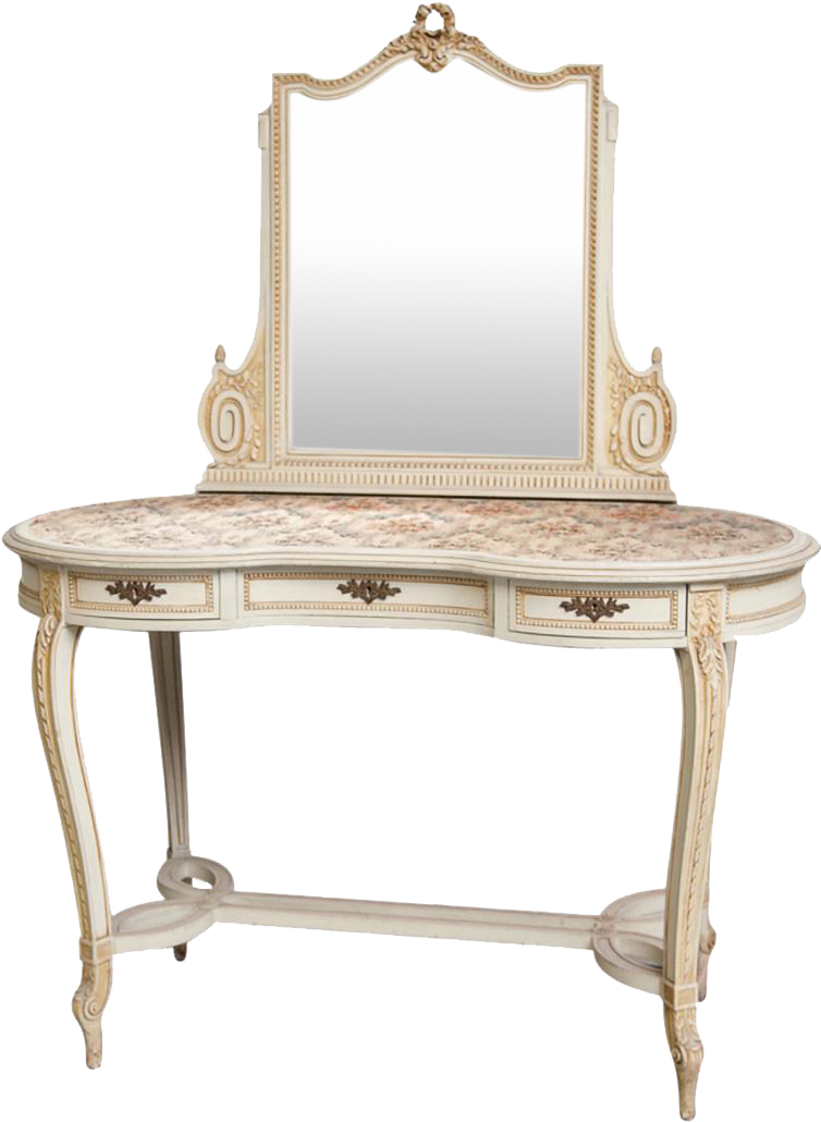 Elegant Vintage Dressing Table