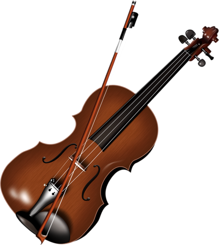 Elegant Violinand Bow