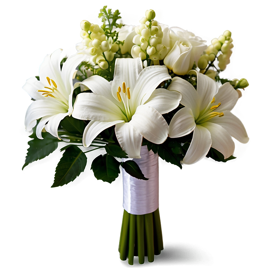 Elegant Wedding Bouquet Designs Png 37