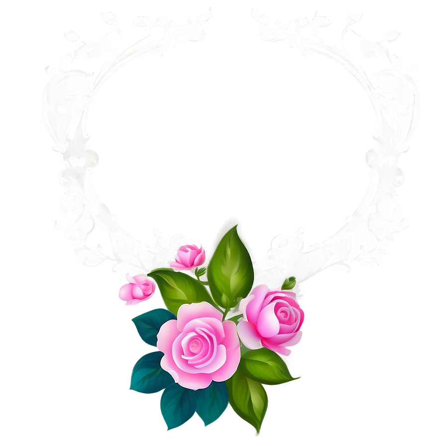 Elegant Wedding Frame Png 50