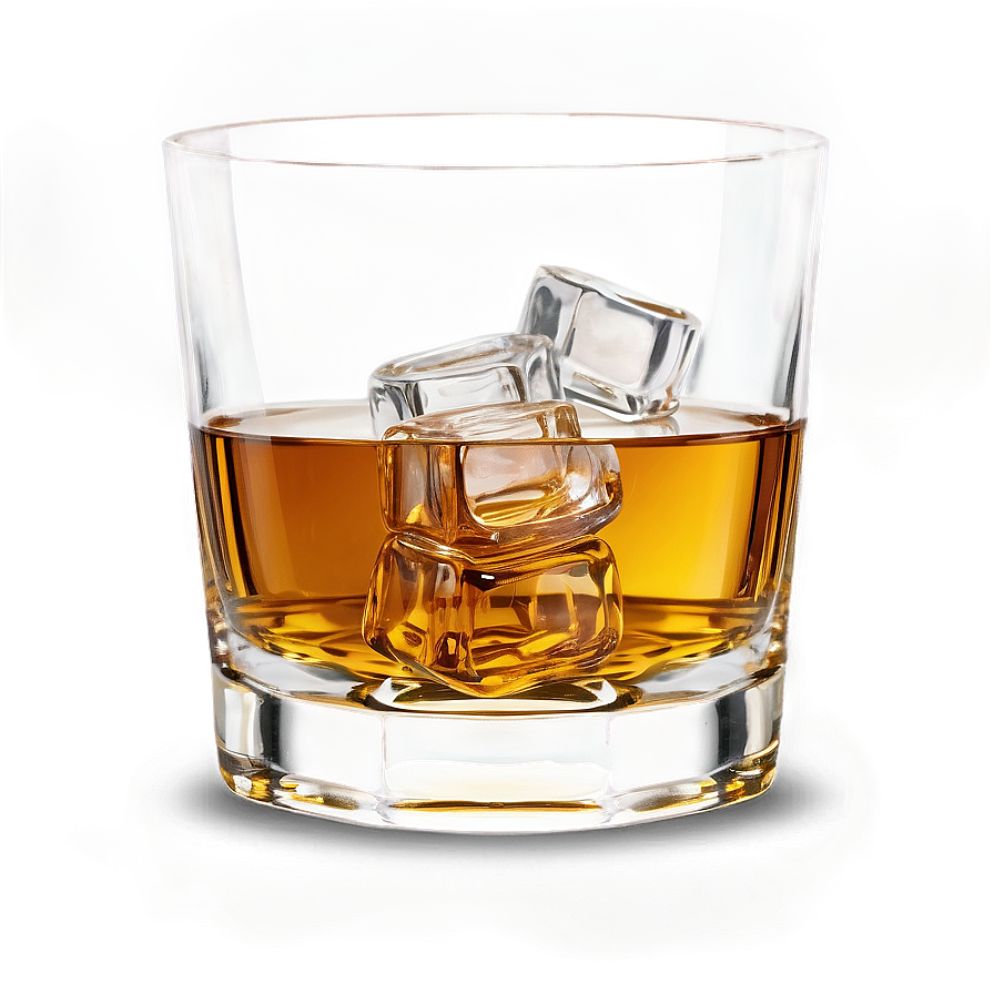 Elegant Whiskey Glass Png 49