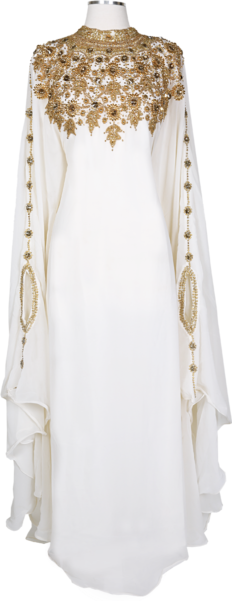 Clip Art Athena Antique Kaftan In - Dubai Kaftan, HD Png Download PNG with transparent background