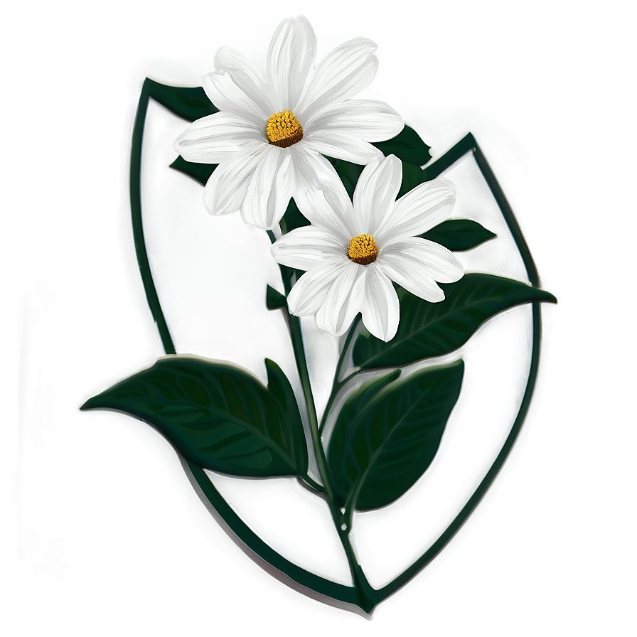 Elegant White Flower Png 67