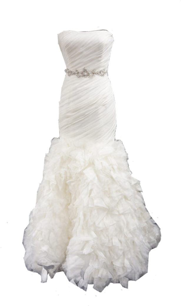White Dress Png Picture - White Wedding Dress Transparent Background, Png Download PNG image with a transparent background, free high-resolution download