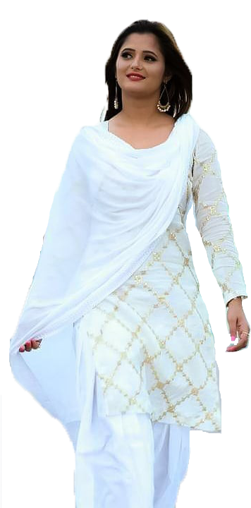 Elegant White Saree Style